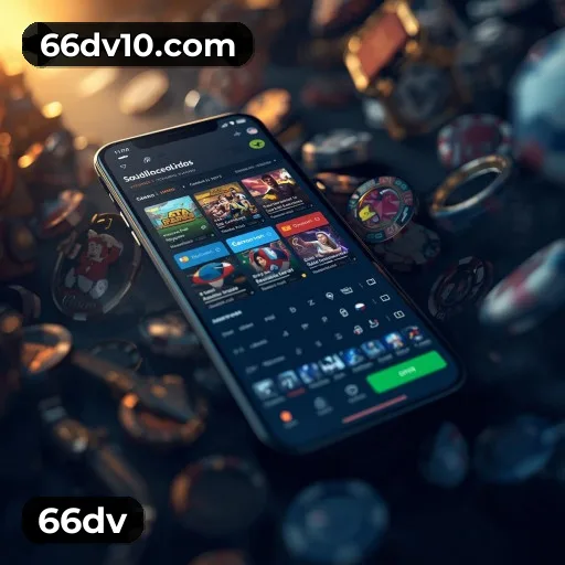 Comparação APP mobile vs versão web da 66dv